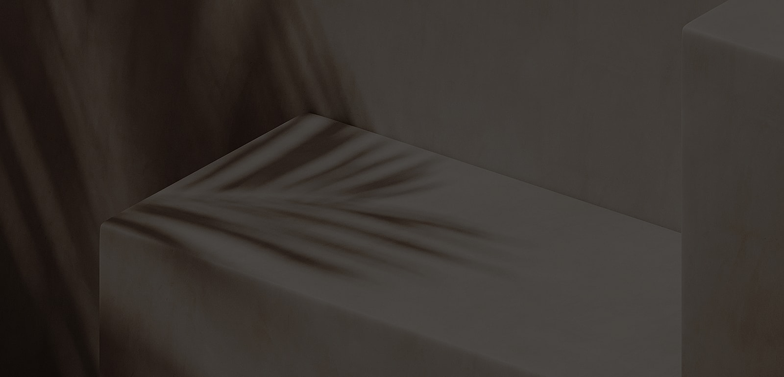 Abstract shadows on minimalist dark surfaces.